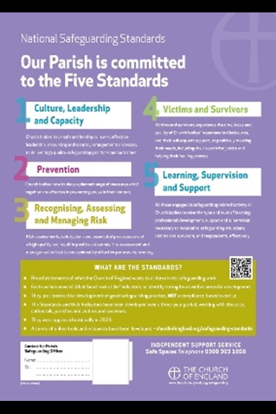 Safeguarding Standards Parish Poster